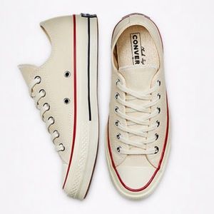 Chuck 70 in parchment, lightly worn